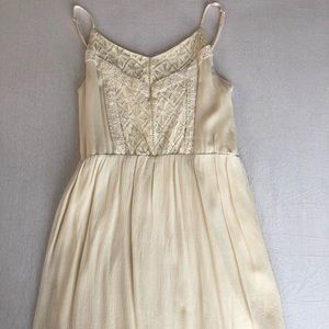 Cute cream/white flowy dress!